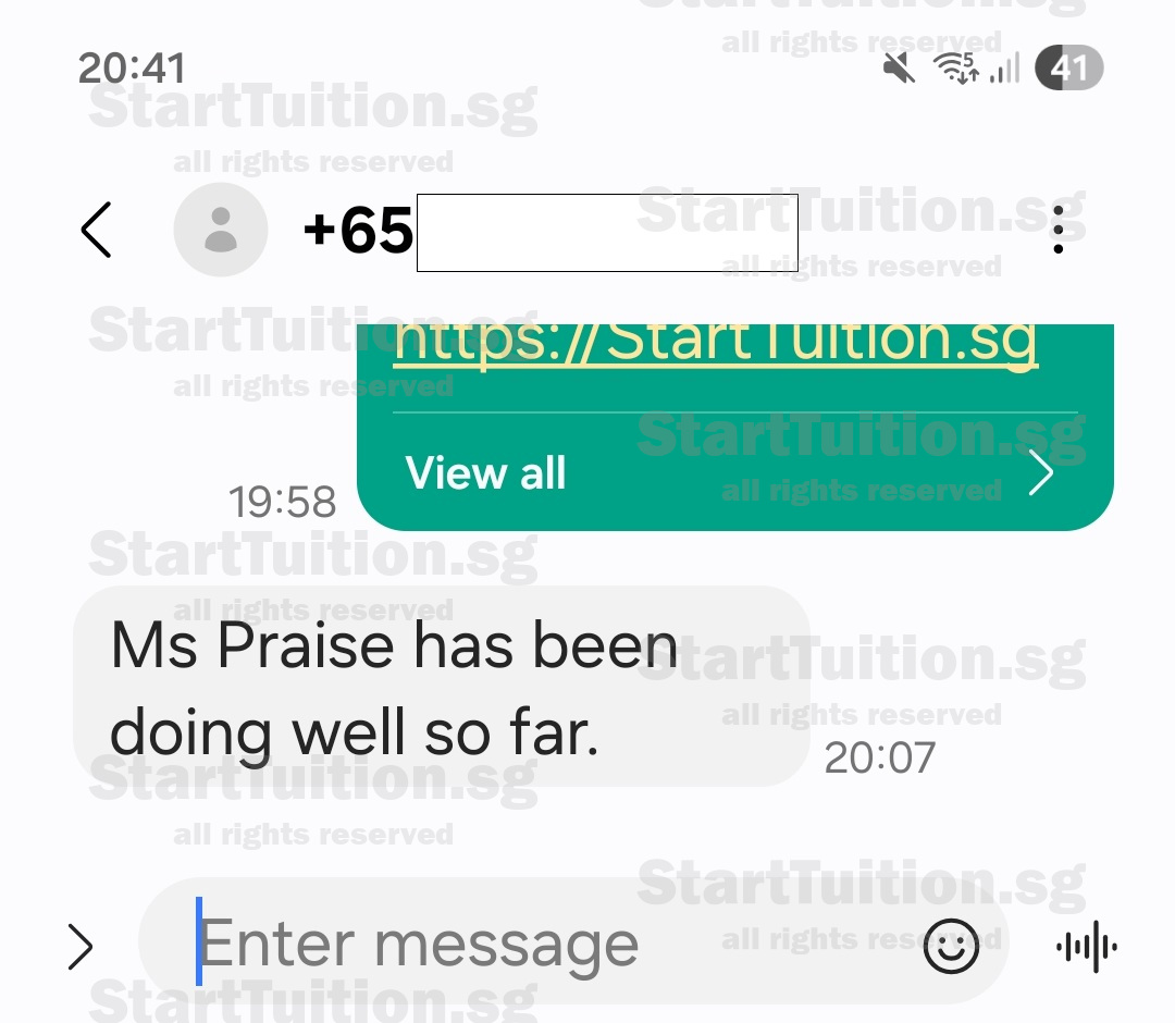 Parent testimonial A74332578IE